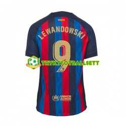 Herre FC Barcelona drakt Lewandowski 9 Hjemme 2022-23 Korte Ermer Herre FC Barcelona drakt Lewandowski 9 Hjemme 2022-23 Korte Ermer