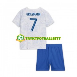 3-13 år Barn Frankrike drakt Griezmann 7 Borte VM 2022 Korte Ermer 3-13 år Barn Frankrike drakt Griezmann 7 Borte VM 2022 Korte Ermer