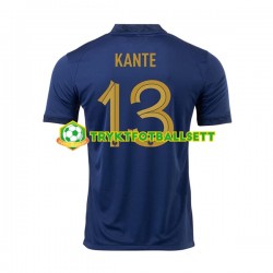 Herre Frankrike drakt Kante 13 Hjemme VM 2022 Korte Ermer