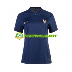 Dame Frankrike drakt Hjemme VM 2022 Korte Ermer Dame Frankrike drakt Hjemme VM 2022 Korte Ermer