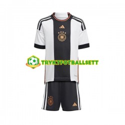 3-13 år Barn Tyskland drakt Hjemme VM 2022 Korte Ermer 3-13 år Barn Tyskland drakt Hjemme VM 2022 Korte Ermer