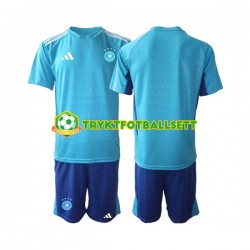 3-13 år Barn Keeper Tyskland drakt Hjemme VM 2022 Korte Ermer 3-13 år Barn Keeper Tyskland drakt Hjemme VM 2022 Korte Ermer