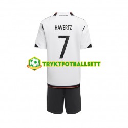 3-13 år Barn Tyskland drakt Havertz 7 Hjemme VM 2022 Korte Ermer 3-13 år Barn Tyskland drakt Havertz 7 Hjemme VM 2022 Korte Ermer