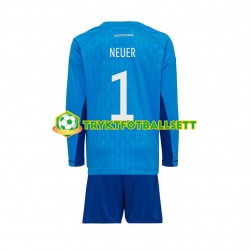 3-13 år Barn Keeper Tyskland drakt Manuel Neuer 1 Hjemme VM 2022 Langermet 3-13 år Barn Keeper Tyskland drakt Manuel Neuer 1 Hjemme VM 2022 Langermet