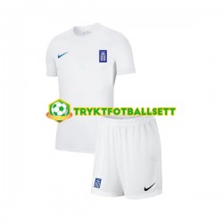 3-13 år Barn Hellas drakt Borte 2022-23 Korte Ermer 3-13 år Barn Hellas drakt Borte 2022-23 Korte Ermer