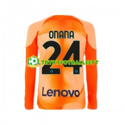 Herre Keeper Inter Milan drakt Andre Onana 24 Fjerde 2022-23 Langermet Herre Keeper Inter Milan drakt Andre Onana 24 Fjerde 2022-23 Langermet