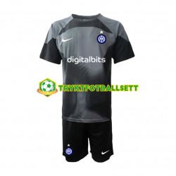 3-13 år Barn Keeper Inter Milan drakt Hjemme 2022-23 Korte Ermer 3-13 år Barn Keeper Inter Milan drakt Hjemme 2022-23 Korte Ermer
