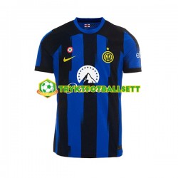 Herre Inter Milan drakt Hjemme 2023-2024 Korte Ermer Herre Inter Milan drakt Hjemme 2023-2024 Korte Ermer