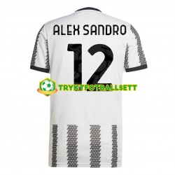 Herre Juventus drakt Alex Sandro 12 Hjemme 2022-23 Korte Ermer Herre Juventus drakt Alex Sandro 12 Hjemme 2022-23 Korte Ermer