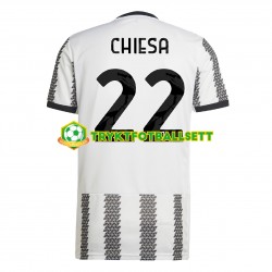 Herre Juventus drakt Chiesa 22 Hjemme 2022-23 Korte Ermer Herre Juventus drakt Chiesa 22 Hjemme 2022-23 Korte Ermer