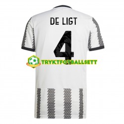 Herre Juventus drakt De Ligt 4 Hjemme 2022-23 Korte Ermer Herre Juventus drakt De Ligt 4 Hjemme 2022-23 Korte Ermer