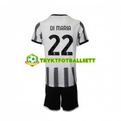 3-13 år Barn Juventus drakt Di Maria 22 Hjemme 2022-23 Korte Ermer 3-13 år Barn Juventus drakt Di Maria 22 Hjemme 2022-23 Korte Ermer