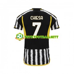 Herre Juventus drakt Federico Chiesa 7 Hjemme 2023-2024 Korte Ermer Herre Juventus drakt Federico Chiesa 7 Hjemme 2023-2024 Korte Ermer