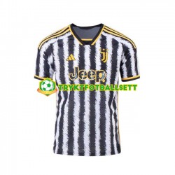 Herre Juventus drakt Hjemme 2023-2024 Korte Ermer Herre Juventus drakt Hjemme 2023-2024 Korte Ermer