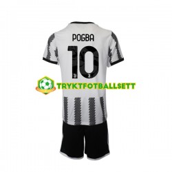 3-13 år Barn Juventus drakt Pogba 10 Hjemme 2022-23 Korte Ermer 3-13 år Barn Juventus drakt Pogba 10 Hjemme 2022-23 Korte Ermer