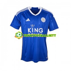 Herre Leicester City drakt Hjemme 2023-2024 Korte Ermer Herre Leicester City drakt Hjemme 2023-2024 Korte Ermer