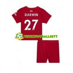 3-13 år Barn Liverpool drakt Darwin Nunez 27 Hjemme 2022-23 Korte Ermer 3-13 år Barn Liverpool drakt Darwin Nunez 27 Hjemme 2022-23 Korte Ermer