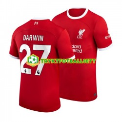 Herre Liverpool drakt Darwin Nunez 27 Hjemme 2023-2024 Korte Ermer Herre Liverpool drakt Darwin Nunez 27 Hjemme 2023-2024 Korte Ermer