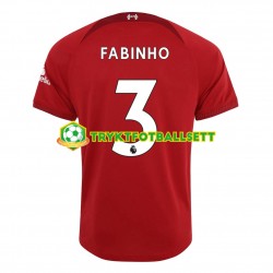 Herre Liverpool drakt Fabinho 3 Hjemme 2022-23 Korte Ermer Herre Liverpool drakt Fabinho 3 Hjemme 2022-23 Korte Ermer