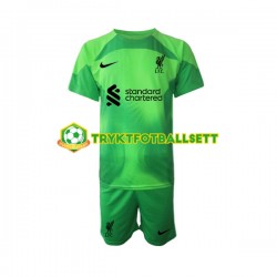 3-13 år Barn Keeper Liverpool drakt Tredje 2022-23 Korte Ermer