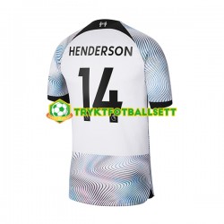 Herre Liverpool drakt Henderson 14 Borte 2022-23 Korte Ermer Herre Liverpool drakt Henderson 14 Borte 2022-23 Korte Ermer