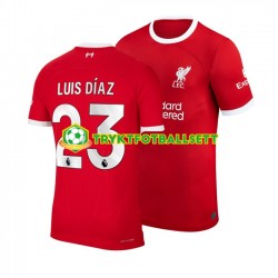 Herre Liverpool drakt Luis Diaz 23 Hjemme 2023-2024 Korte Ermer Herre Liverpool drakt Luis Diaz 23 Hjemme 2023-2024 Korte Ermer