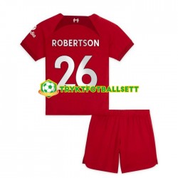 3-13 år Barn Liverpool drakt Robertson 26 Hjemme 2022-23 Korte Ermer 3-13 år Barn Liverpool drakt Robertson 26 Hjemme 2022-23 Korte Ermer