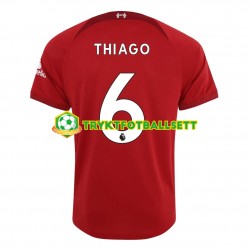 Herre Liverpool drakt Thiago 6 Hjemme 2022-23 Korte Ermer Herre Liverpool drakt Thiago 6 Hjemme 2022-23 Korte Ermer