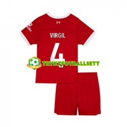 3-13 år Barn Liverpool drakt Virgil van Dijk 4 Hjemme 2023-2024 Korte Ermer 3-13 år Barn Liverpool drakt Virgil van Dijk 4 Hjemme 2023-2024 Korte Ermer