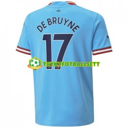Herre Manchester City drakt De Bruyne 17 Hjemme 2022-23 Korte Ermer Herre Manchester City drakt De Bruyne 17 Hjemme 2022-23 Korte Ermer
