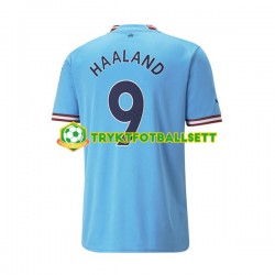 Herre Manchester City drakt Haaland 9 Hjemme 2022-23 Korte Ermer Herre Manchester City drakt Haaland 9 Hjemme 2022-23 Korte Ermer