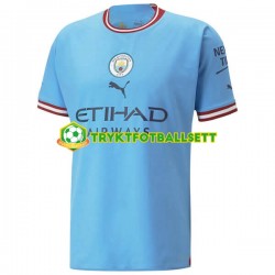 Herre Manchester City drakt Hjemme 2022-23 Korte Ermer Herre Manchester City drakt Hjemme 2022-23 Korte Ermer