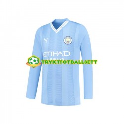 Herre Manchester City drakt Hjemme 2023-2024 Langermet Herre Manchester City drakt Hjemme 2023-2024 Langermet