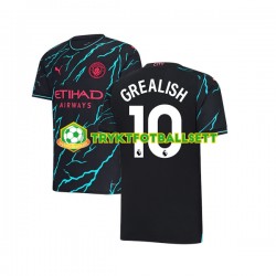 Herre Manchester City drakt Jack Grealish 10 Tredje 2023-2024 Korte Ermer Herre Manchester City drakt Jack Grealish 10 Tredje 2023-2024 Korte Ermer