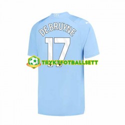 Herre Manchester City drakt Kevin De Bruyne 17 Hjemme 2023-2024 Korte Ermer Herre Manchester City drakt Kevin De Bruyne 17 Hjemme 2023-2024 Korte Ermer