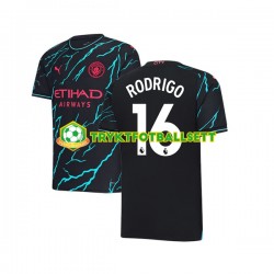 Herre Manchester City drakt Rodri Hernandez 16 Tredje 2023-2024 Korte Ermer Herre Manchester City drakt Rodri Hernandez 16 Tredje 2023-2024 Korte Ermer