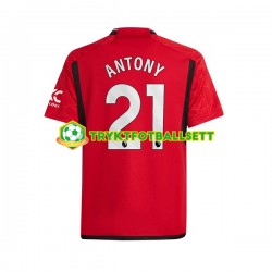 Herre Manchester Utd drakt Antony Matheus 21 Hjemme 2023-2024 Korte Ermer Herre Manchester Utd drakt Antony Matheus 21 Hjemme 2023-2024 Korte Ermer