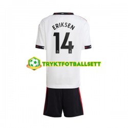 3-13 år Barn Manchester Utd drakt Christian Eriksen 14 Borte 2022-23 Korte Ermer