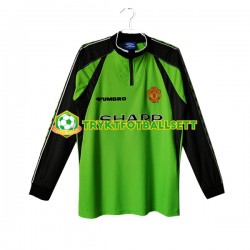 Herre Keeper Manchester Utd drakt Retro Hjemme 1998-1999 Langermet Herre Keeper Manchester Utd drakt Retro Hjemme 1998-1999 Langermet