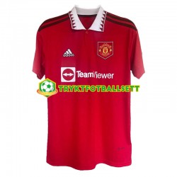 Herre Manchester Utd drakt Hjemme 2022-23 Korte Ermer Herre Manchester Utd drakt Hjemme 2022-23 Korte Ermer