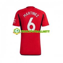 Herre Manchester Utd drakt Lisandro Martinez 6 Hjemme 2023-2024 Korte Ermer Herre Manchester Utd drakt Lisandro Martinez 6 Hjemme 2023-2024 Korte Ermer