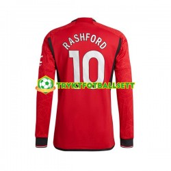 Herre Manchester Utd drakt Marcus Rashford 10 Hjemme 2023-2024 Langermet Herre Manchester Utd drakt Marcus Rashford 10 Hjemme 2023-2024 Langermet