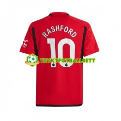 Herre Manchester Utd drakt Marcus Rashford 10 Hjemme 2023-2024 Korte Ermer Herre Manchester Utd drakt Marcus Rashford 10 Hjemme 2023-2024 Korte Ermer