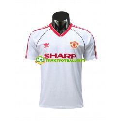 Herre Manchester Utd drakt 1988 Retro Borte Korte Ermer