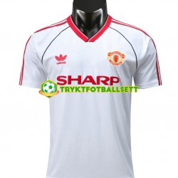 Herre Manchester Utd drakt 1988 Retro Borte Korte Ermer Herre Manchester Utd drakt 1988 Retro Borte Korte Ermer