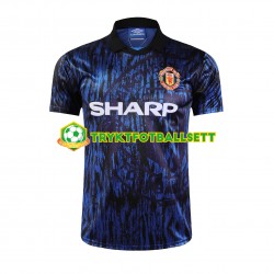 Herre Manchester Utd drakt 1993 Retro Borte Korte Ermer Herre Manchester Utd drakt 1993 Retro Borte Korte Ermer