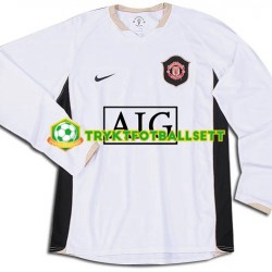 Herre Manchester Utd drakt -2007 Retro Borte 2006 Langermet Herre Manchester Utd drakt -2007 Retro Borte 2006 Langermet