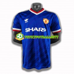 Herre Manchester Utd drakt 1986 Retro Tredje Korte Ermer Herre Manchester Utd drakt 1986 Retro Tredje Korte Ermer