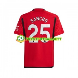 Herre Manchester Utd drakt Sancho 25 Hjemme 2023-2024 Korte Ermer Herre Manchester Utd drakt Sancho 25 Hjemme 2023-2024 Korte Ermer