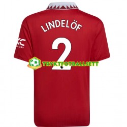Herre Manchester Utd drakt Victor Lindelof 2 Hjemme 2022-23 Korte Ermer Herre Manchester Utd drakt Victor Lindelof 2 Hjemme 2022-23 Korte Ermer